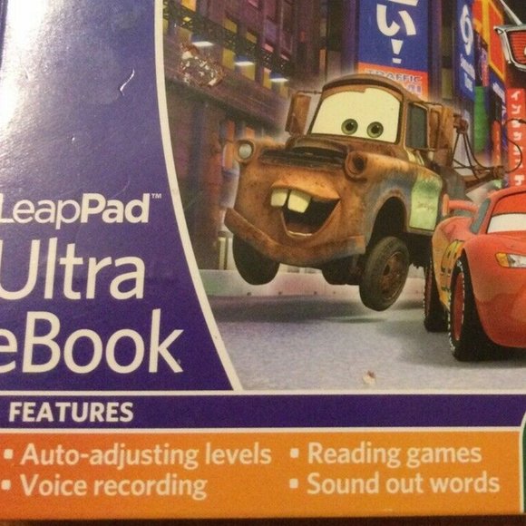 Leapfrog LeapPad Ultra eBook Cartrdge Disney Pixar Cars 2  Sealed NEW! - Picture 3 of 10